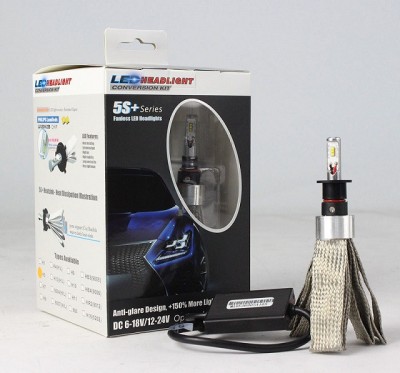 Bec LED 5S+ HB4 (9006) CANBUS 6000K 12v 24v foto