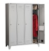 VESTIAR METALIC CU PICIOARE SI 4 USI P4, 1200x500x1800 mm (LxlxH), FIRST