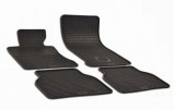 Set Covorase Auto Cauciuc Umbrella BMW Seria 5 E60 (2004-2010) Gri Carbon, Anti-alunecare, 4 Bucati
