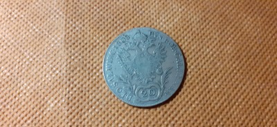 AUSTRIA 20 KREUZER 1808 A ARGINT foto