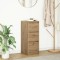 vidaXL Bufeta Stejar Artisan 29,5x34x76 cm Lemn prelucrat