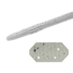 Grub Colmic X55 Straight 5.5&amp;quot; 14cm Clear White Silv foto