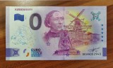 !!! X. RARR : 0 EURO SOUVENIR - DANEMARCA , COPENHAGA &amp; ANDERSEN - 2022.1 - UNC // NU TRIMIT PRIN CURIER