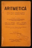 1936 ARITMETICA Manual scolar vechi Clasa a II-a Liceu Scoala 191 pag CUGETAREA Editia II numerotat MATEMATICA Ovidiu N.Tino, M.Teohari, V.Badulescu