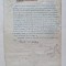 Act de ratificare v&acirc;nzare teren &ndash; Tribunalul Covurlui &ndash; Vărlezi &ndash; 1919 &ndash; timbru fiscal 5 lei Carol I