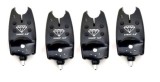Set 4 senzori-avertizori pescutit,baterie inclusa 9v