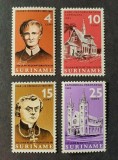 Suriname 1966 - Biserici, misionari, religie, serie neuzata