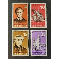 Suriname 1966 - Biserici, misionari, religie, serie neuzata