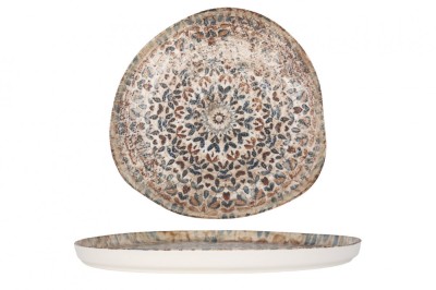 Rinart Farfurie pentru cină - Aztec - Porţelan - 30 cm - set de 6 foto