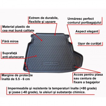 Tava portbagaj dedicata Suzuki Grand Vitara 1 (FT/GT) 1998-2005, Cool Liner&amp;trade; Aristar foto