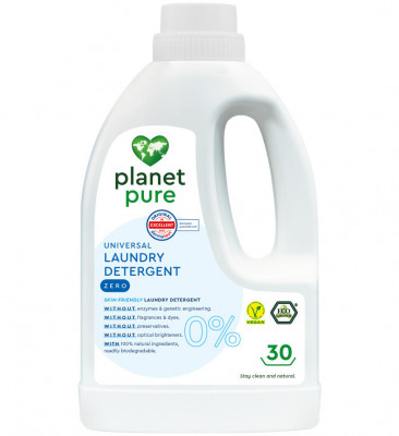 Detergent bio pentru rufe - neutru - 1.5 litri, Planet Pure foto
