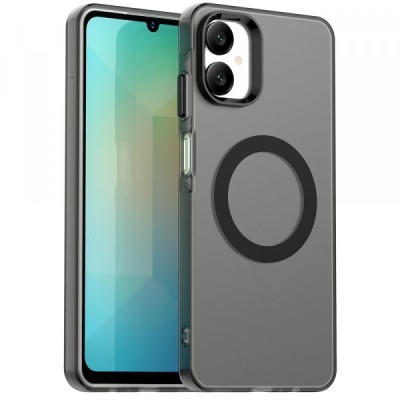 Husa MagSafe pentru Samsung Galaxy A06 A065, Techsuit, CandyCase, Neagra foto