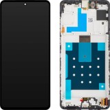 Cumpara ieftin Display cu Touchscreen Samsung Galaxy M55, cu Rama, Negru, Service Pack GH81-25791A
