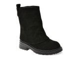 Ghete GRYXX negre, D729, din piele intoarsa