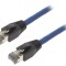 Patch cord albastru S/FTP Cat 8.1 2m LSZH 26AWG