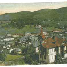 4902 - PREDEAL, Panorama, Romania - old postcard - used - 1910