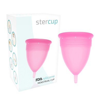 Cupa menstruala silicon Stercup marimea L Roz foto