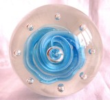 PRESPAPIER GLOB CRISTAL COLORAT