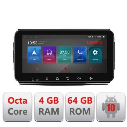 Navigatie Chrysler Jeep I-202 4+64 ecran 10.33&quot; Android Waze USB Navigatie Internet Youtube Radio CarStore Technology