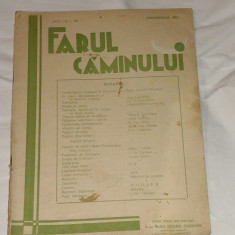 REVISTA FARUL CAMINULUI Anul III - Nr.5, DECEMBRIE 1935