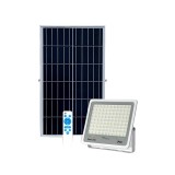 Proiector LED cu panou solar, 99 LED, telecomanda, 300W