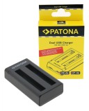 Patona Dual incarcator pentru Insta360 One X2 360&deg; Cam incl. Micro-USB cable