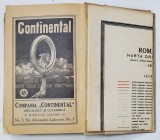 Calauza tuturor drumurilor din Romania - Muntenia, Moldova si Dobrogea de D. Ch. Popescu - Tintesti- Bucuresti, 1912, *cu harta