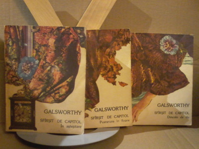 John Galsworthy - Sfarsit de capitol (3 vol.) foto