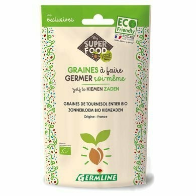 Seminte de floarea soarelui pt. germinat eco 100g Germline foto