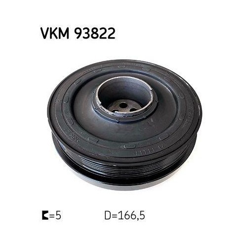 SKF Fulie curea, arbore cotit