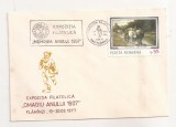 P3 Plic FDC- Expozitia filatelica Omagiul Anului 1907, Flamanzi 1977, necirculat