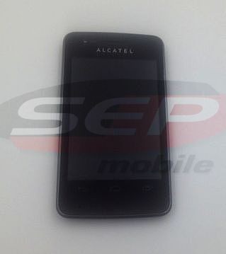 LCD+Touchscreen cu Rama Alcatel One Touch S Pop / OT-4030 BLACK