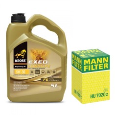Pachet revizie ulei Kross Exeo Longlife III pentru Skoda Kodiaq I (NS6, NS7, NV7) diesel 115cp 85kw