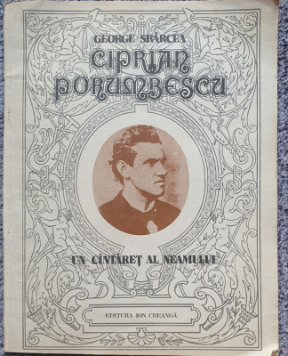 Ciprian Porumbescu un cantaret al neamului, George Svarcea, Ed Ion Creanga 1984 foto