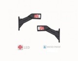 Lampa LED Gabarit Auto Camion 12V 24V Brat Mediu YP-143 Rosu/Alb Universal