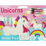 Set de colorat Unicorn Artist Pad, Mediadocs Publishing