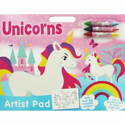 Set de colorat Unicorn Artist Pad foto