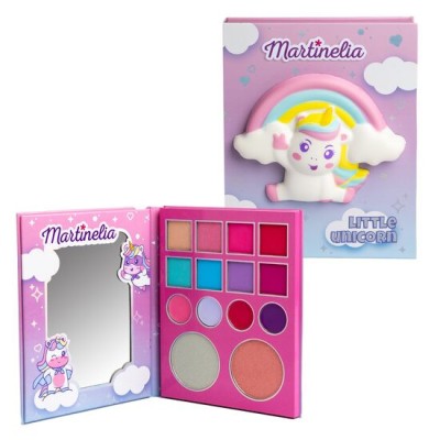 Trusa de machiaj pentru fetite Squishy Wallet, Little Unicorn 12026, Martinelia foto