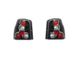 Set stopuri tuning SEAT AROSA (6H), 05.1997-06.2004, VW LUPO (6X1/6E1), 05.1998-12.2002, Taiwan, partea stanga+dreapta, negru, transparent;