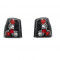 Set stopuri tuning SEAT AROSA (6H), 05.1997-06.2004, VW LUPO (6X1/6E1), 05.1998-12.2002, Taiwan, partea stanga+dreapta, negru, transparent;