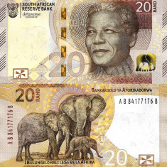 AFRICA DE SUD 20 rand 2023 UNC!!!
