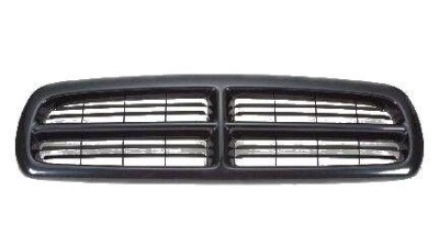 Grila radiator Dodge Dakota, 01.1997-12.2004, DURANGO, 01.97-01.04, negru, 55056092, 316005-1 foto