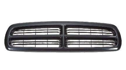 Grila radiator Dodge Dakota, 01.1997-12.2004, DURANGO, 01.97-01.04, negru, 55056092, 316005-1