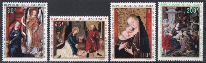 Dahomey 1969 - Crăciun - Picturi, MNH
