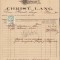 HST A1849 Factură 1893 antet Christian Lang Timișoara