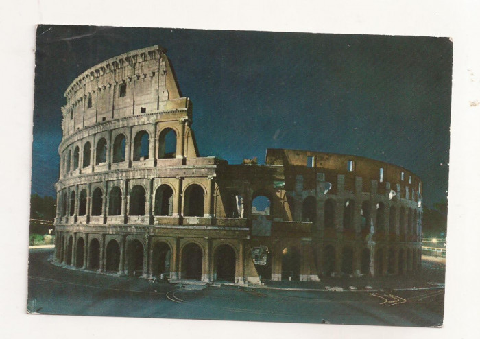 FA57-Carte Postala- ITALIA - Roma, Il Colosseo, circulata 1969