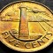 Moneda exotica 5 CENTS/ CENTI - Insulele BARBADOS, anul 2017 *cod 3817 A = A.UNC
