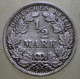 F.263 GERMANIA 1/2 MARK 1919 A ARGINT, Europa