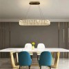 Candelabru LED cu Telecomanda Zimar 80W, Diametru 80cm Auriu, Alessandro DESIGN