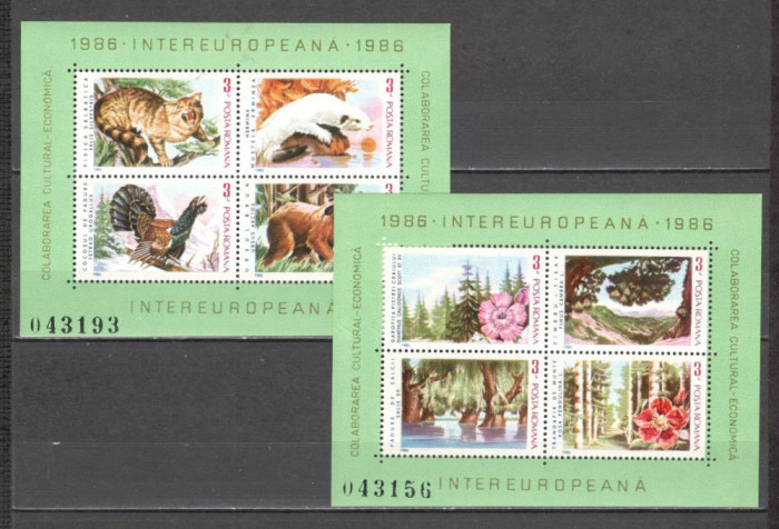 Romania.1986 Colaborarea cultural-economica-Bl. DR.482